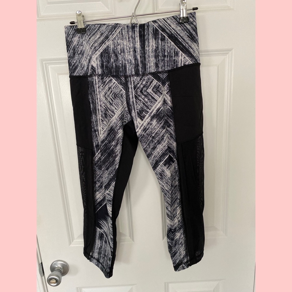Lululemon Mesh Crop Leggings